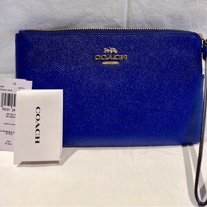 Coach Large Corner Zip Wristlet